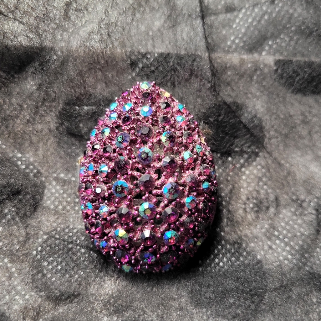 Purple Adjustable Ring